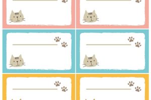 名札 テンプレート wordオリジナルデザイン